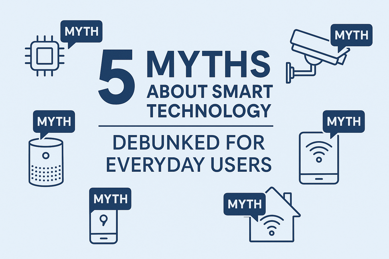 5 mythes over slimme technologie | Ontkracht voor alledaagse gebruikers