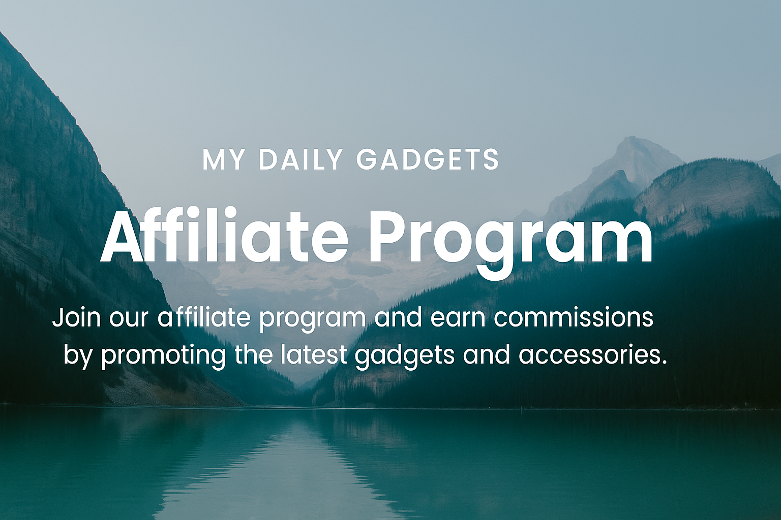 Verdien geld online met het MyDailyGadgets-partnerprogramma