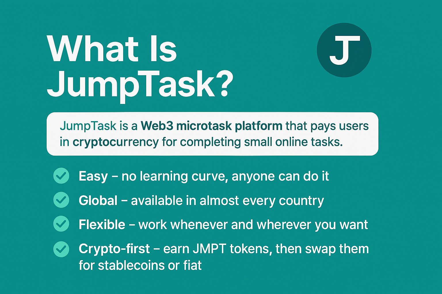 Wat is JumpTask? De makkelijkste manier om online crypto te verdienen – geen ervaring vereist