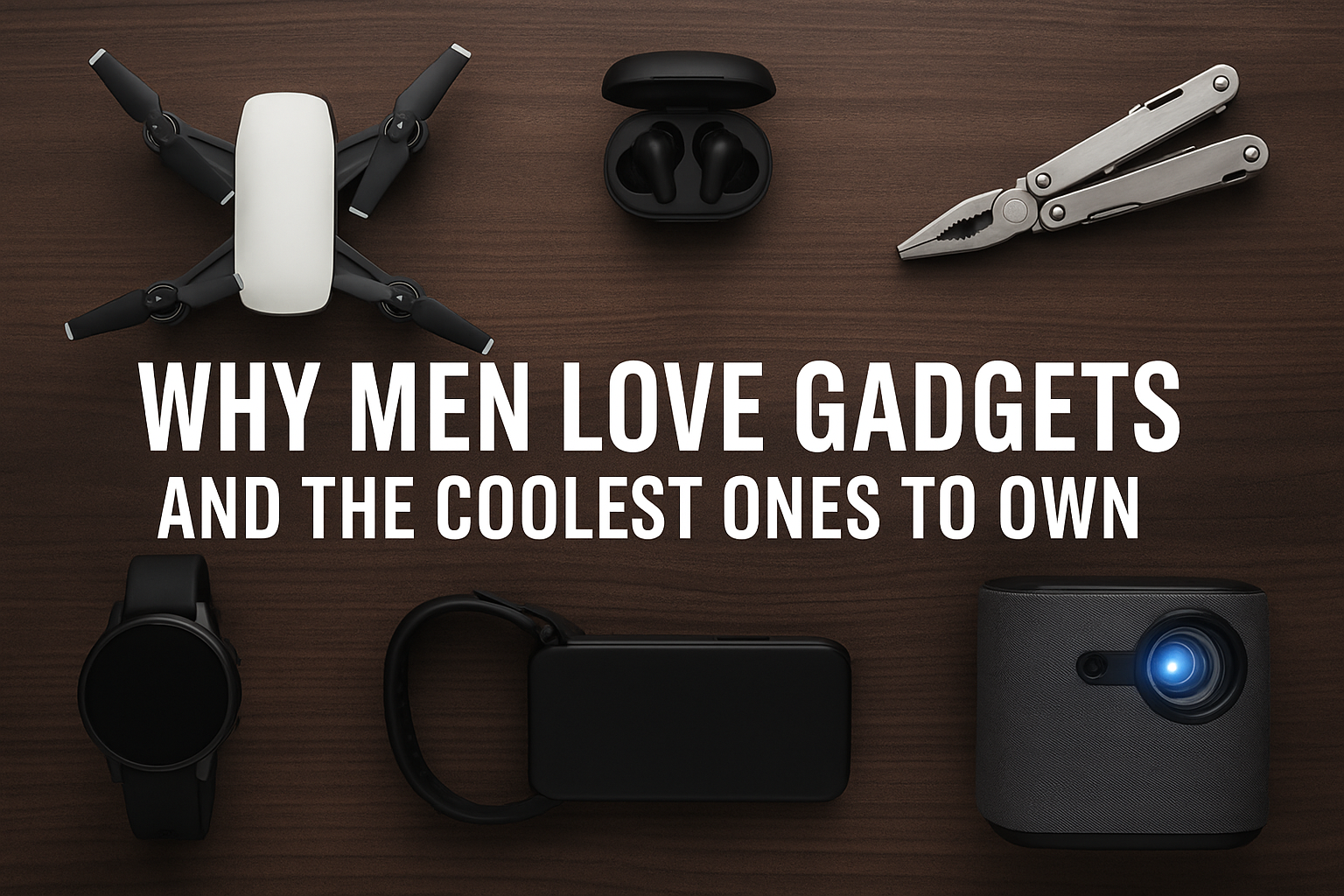 Waarom mannen van gadgets houden – echte gadgets voor mannen