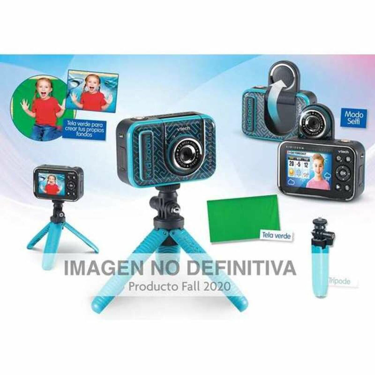 Digitale camera Vtech 256 MB oplaadbare batterij