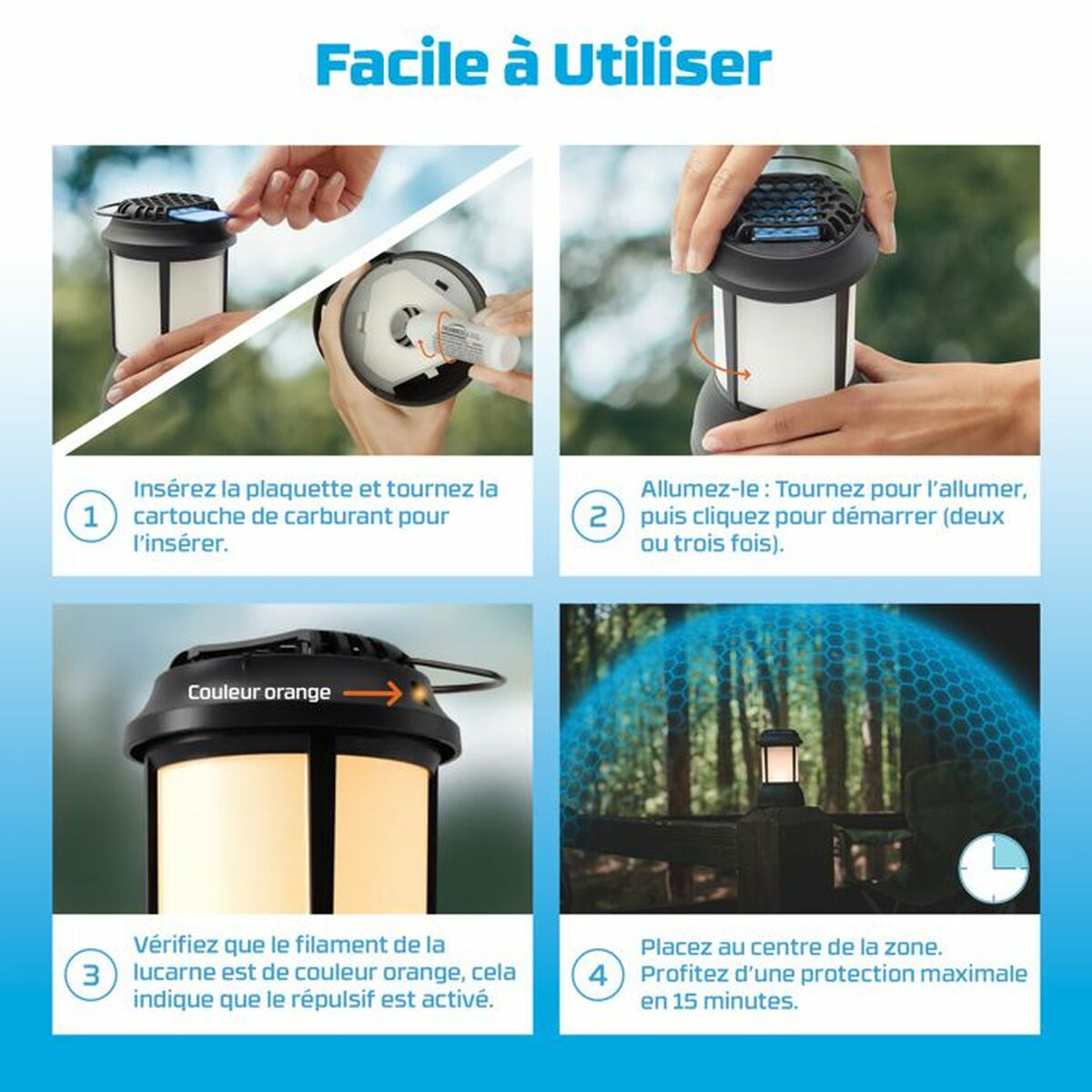 Muggenwerend middel THERMACELL SB-Zwart