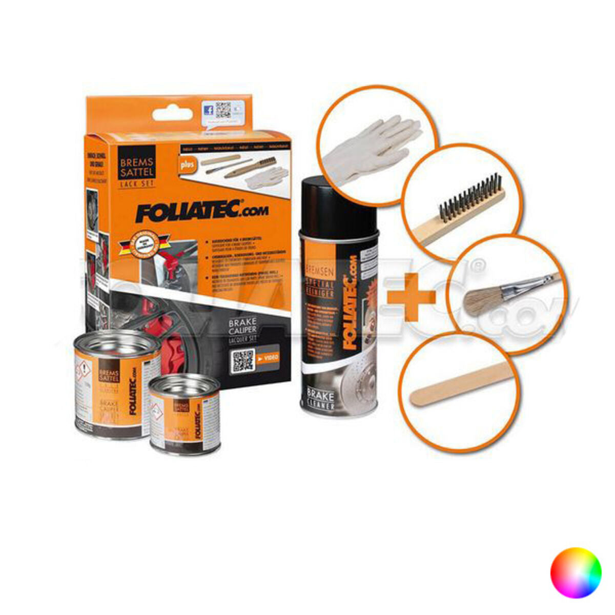 Schilderset Foliatec (4 stuks)
