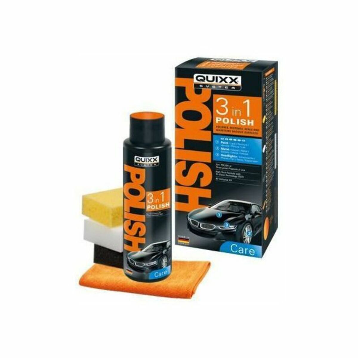 Wax Quixx QPOL1 3-in-1-spray (400 ml)