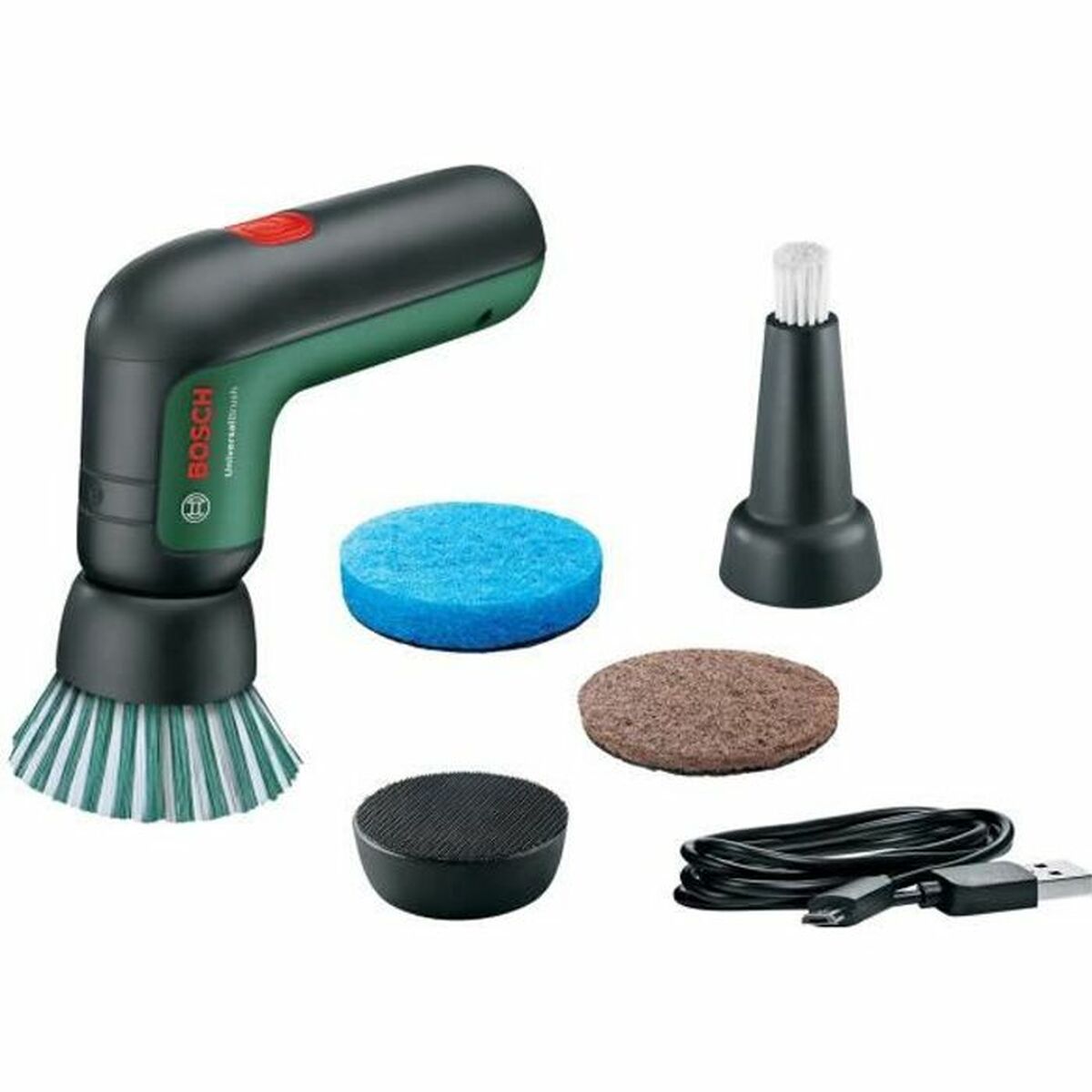 Multitool BOSCH Universalbrush USB Borstel Zwart