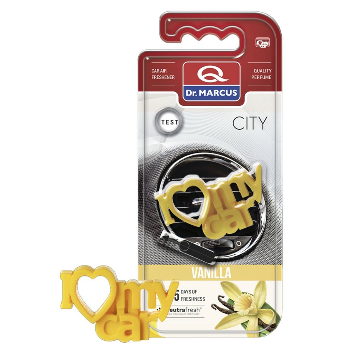 Autoluchtverfrisser Vanille Plastic Geur