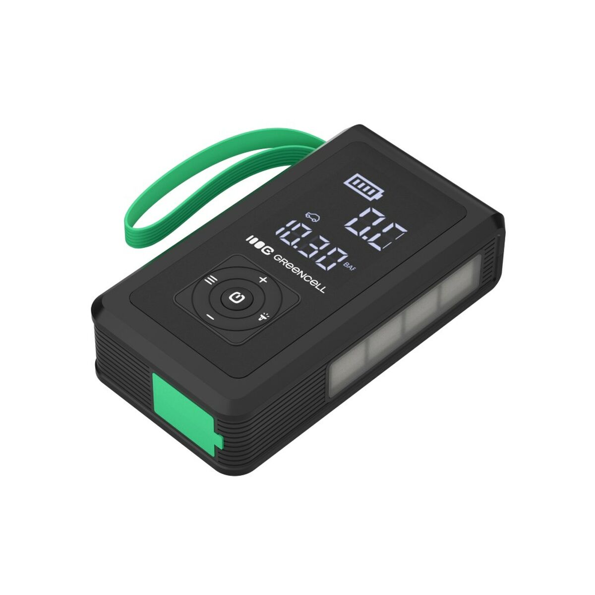 Powerbank Groen Cell Zwart Lichtgroen 8000 mAh
