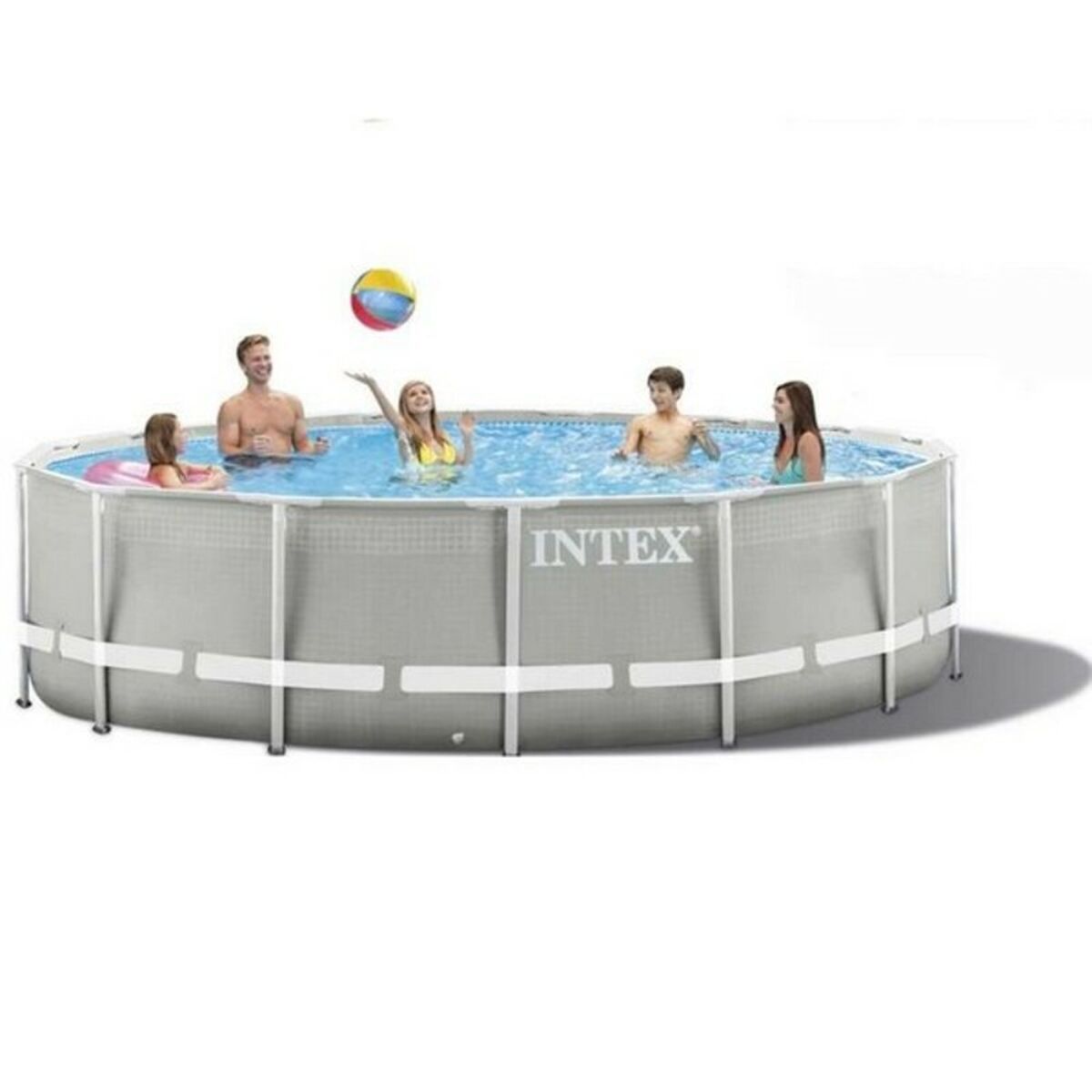 Verwijderbaar zwembad Intex 427 x 107 x 427 cm