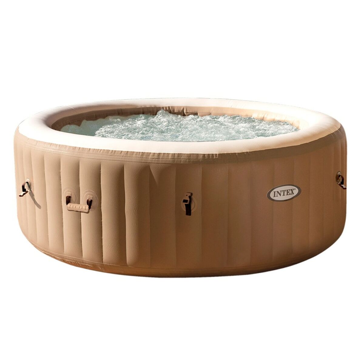 Opblaasbare Spa Intex Bruin
