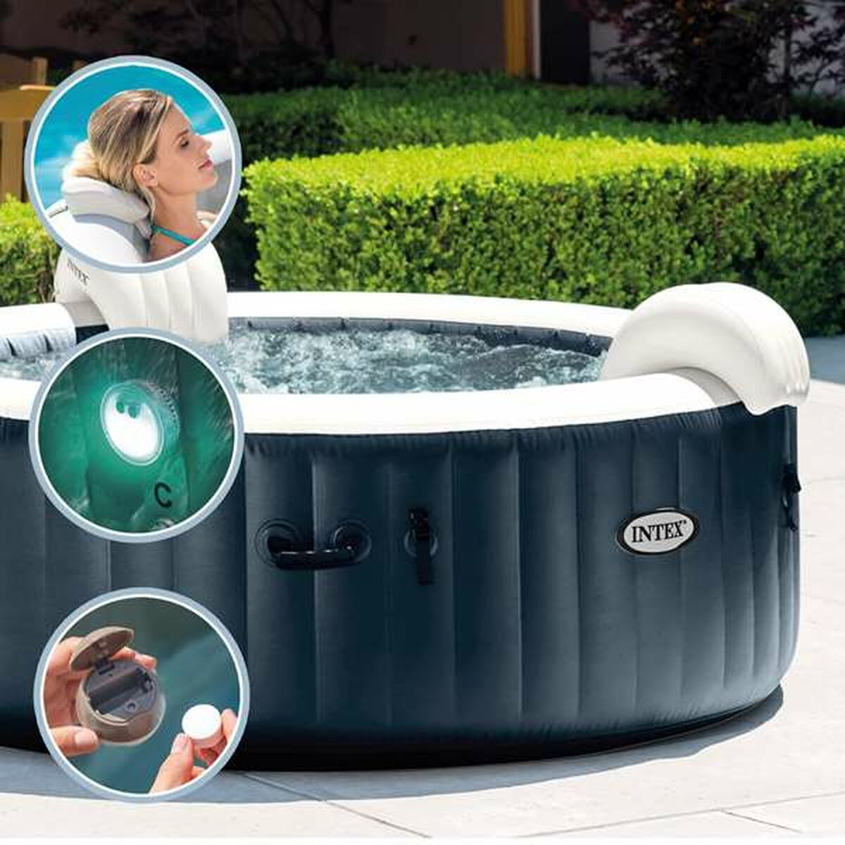 Opblaasbare spa Intex Puresoa Burbujas Plus