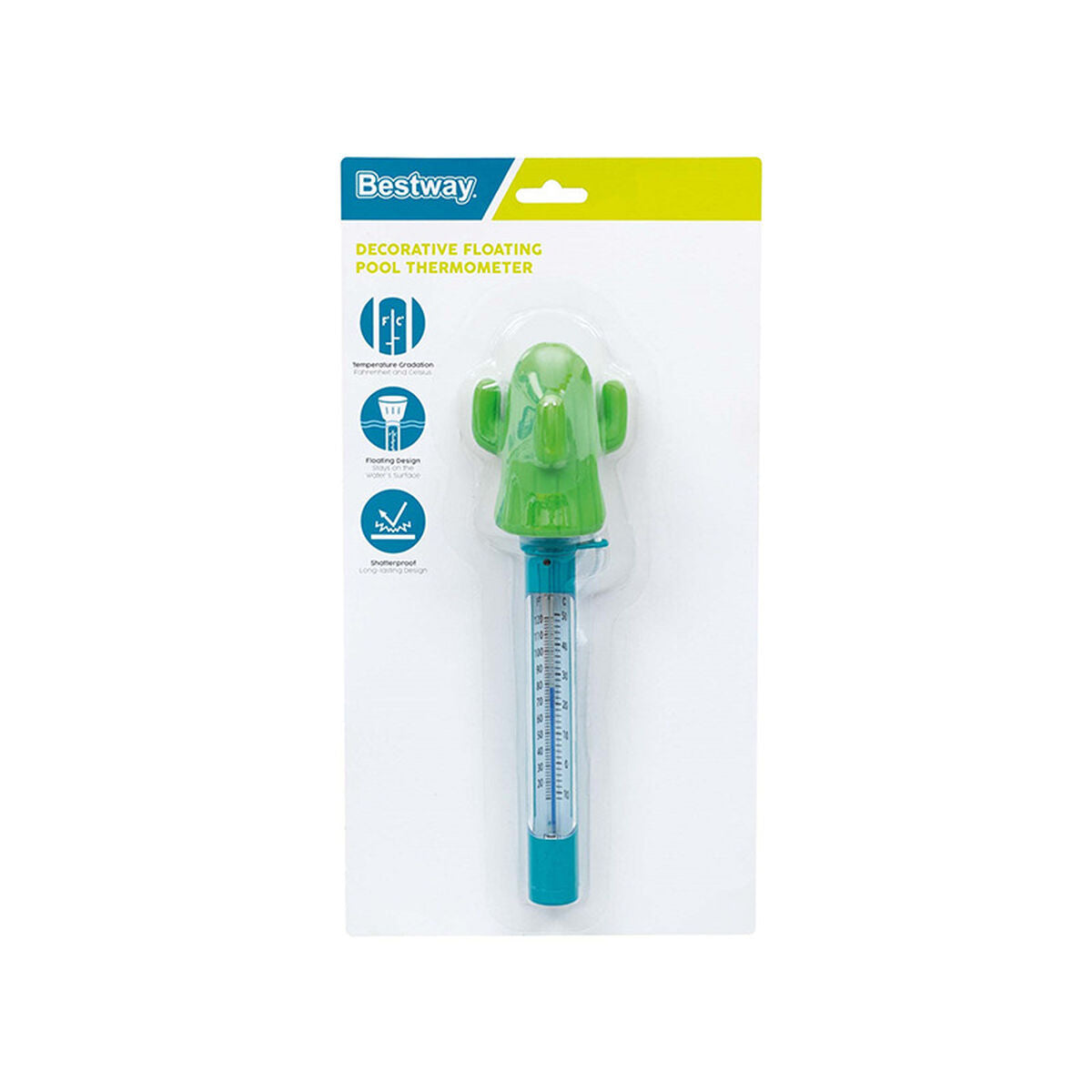 Zwembadthermometer Bestway Drijvende Cactus (1 stuk)