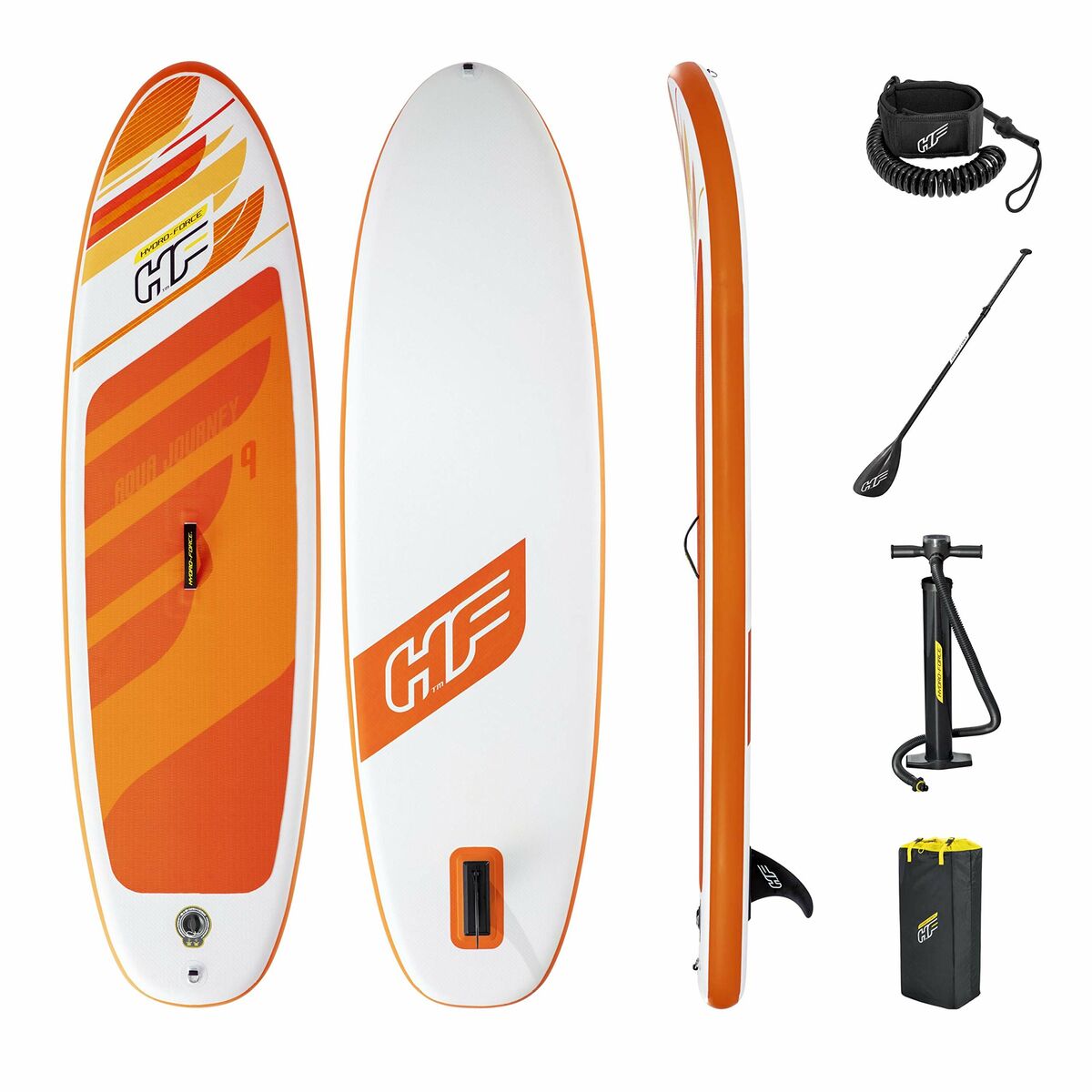 Opblaasbaar paddlesurfplank met accessoires Bestway Hydro-Force Multicolor