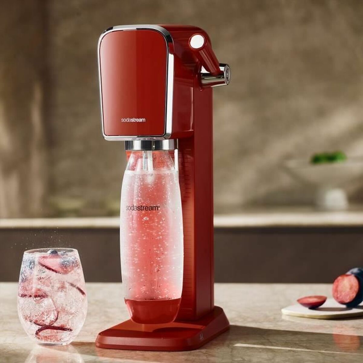 Frisdrankautomaat sodastream ART Mandarijn 1 L