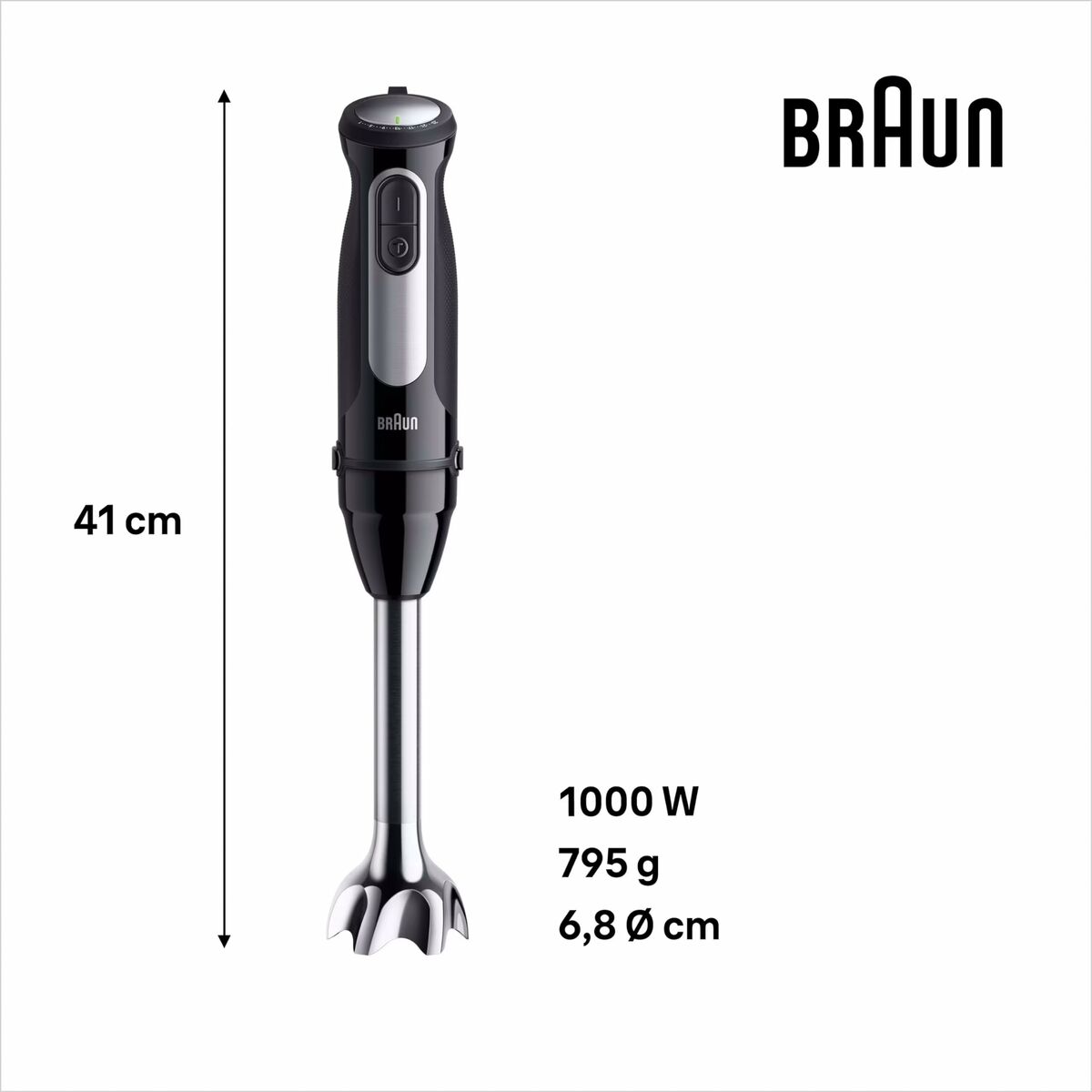 Handblender Braun Zwart