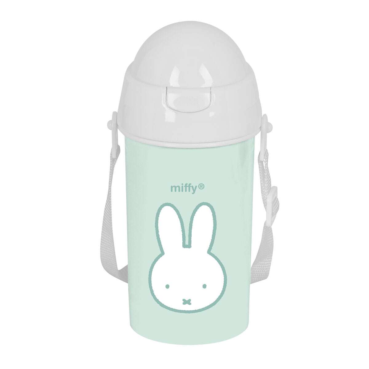 Fles met deksel en rietje Nijntje Menta Mint PVC 500 ml