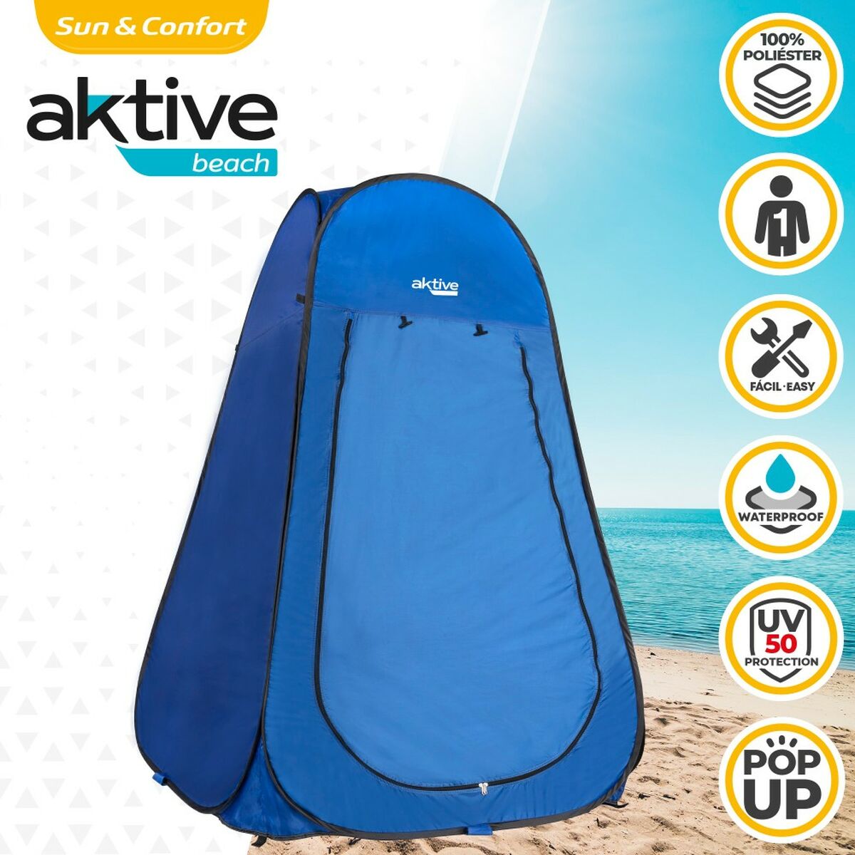 Tent Actief Blauw