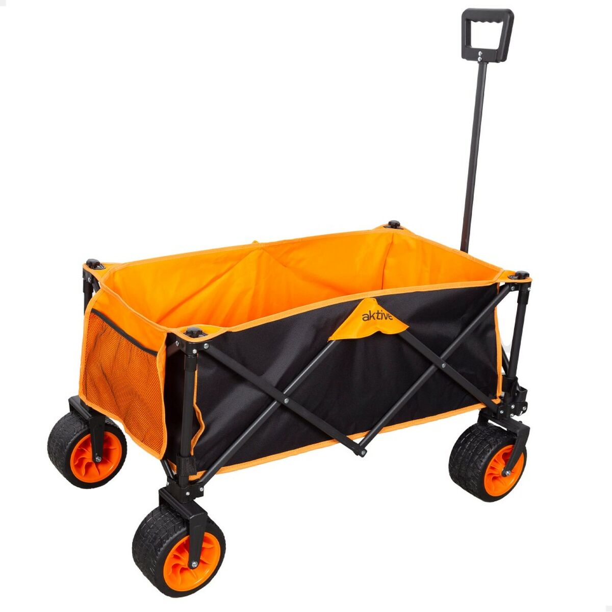 Multifunctionele kar Actief Oranje Polyester PVC Staal Opvouwbaar Strand