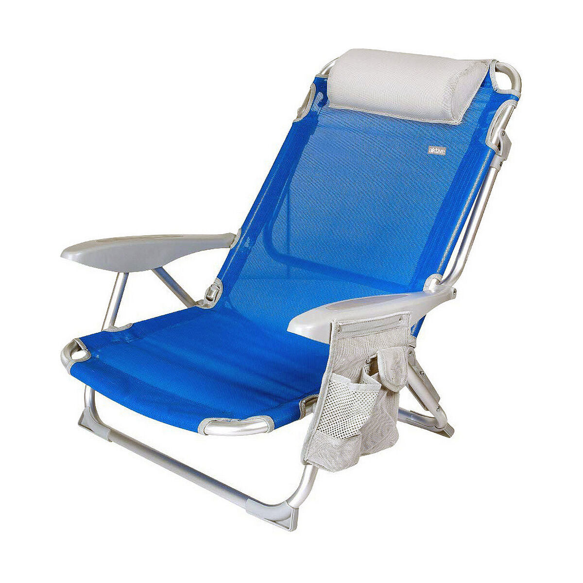 Strandstoel Actief Blauw