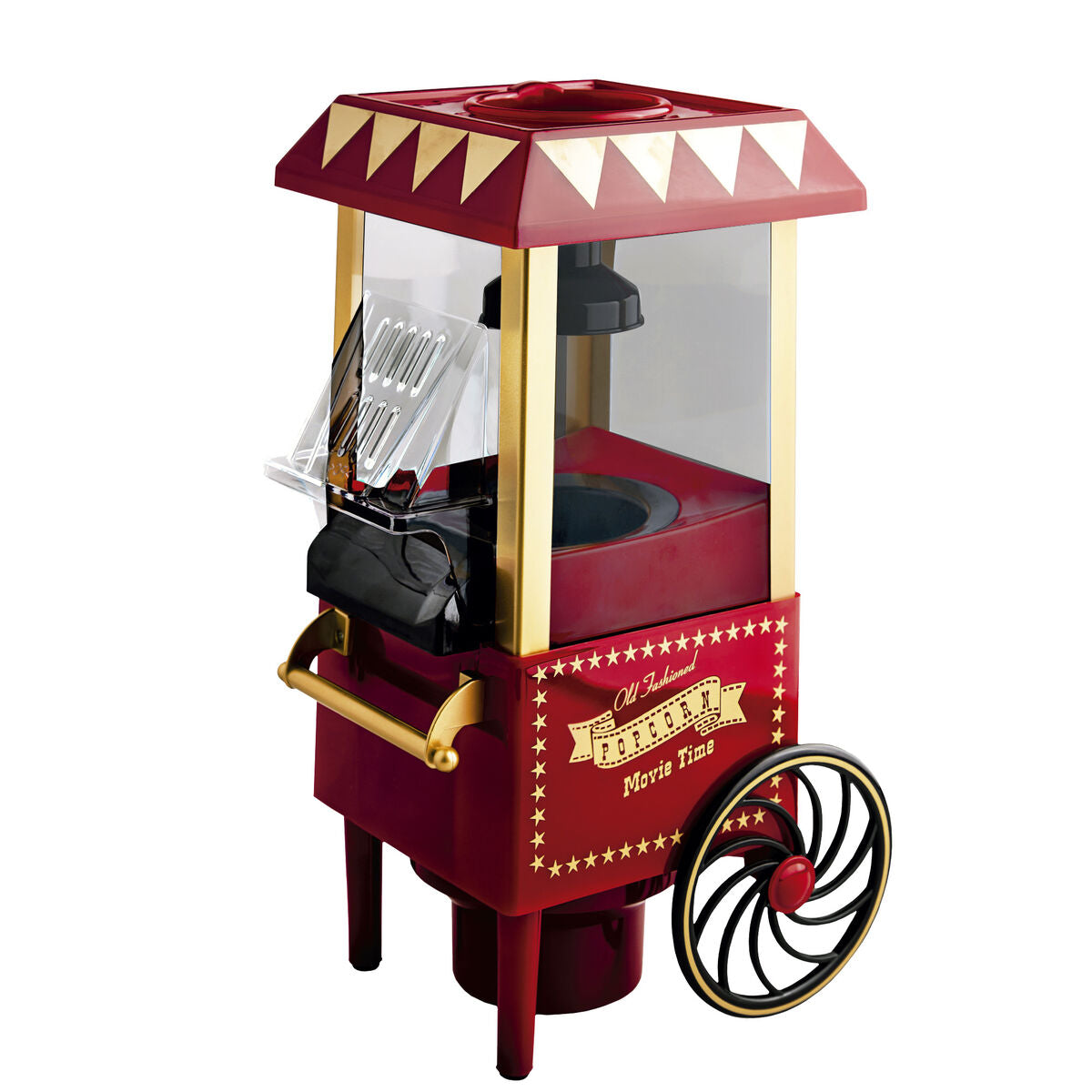 Popcornmaker Küken CLASSIC Rood Zwart