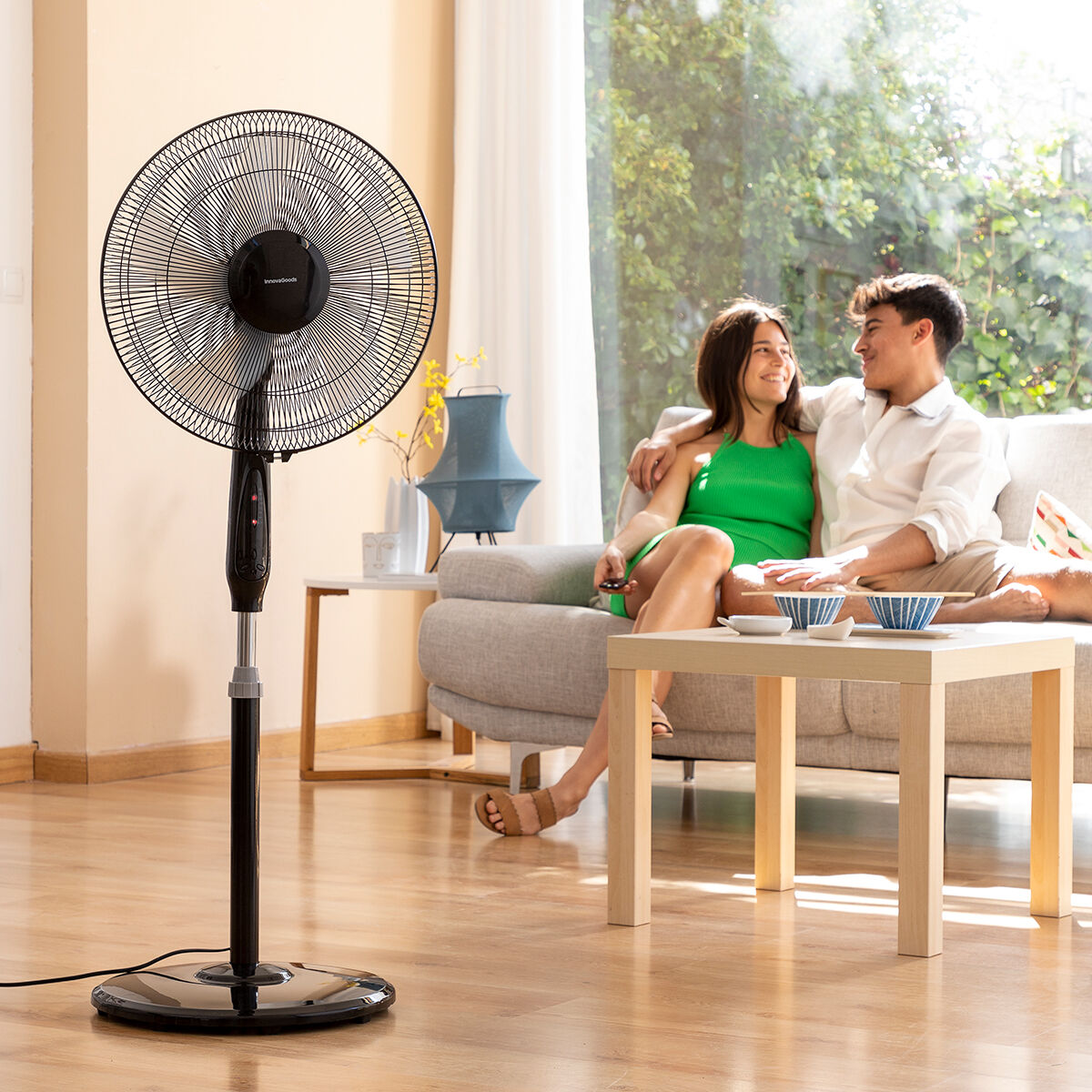 Staande ventilator met afstandsbediening Airstream 