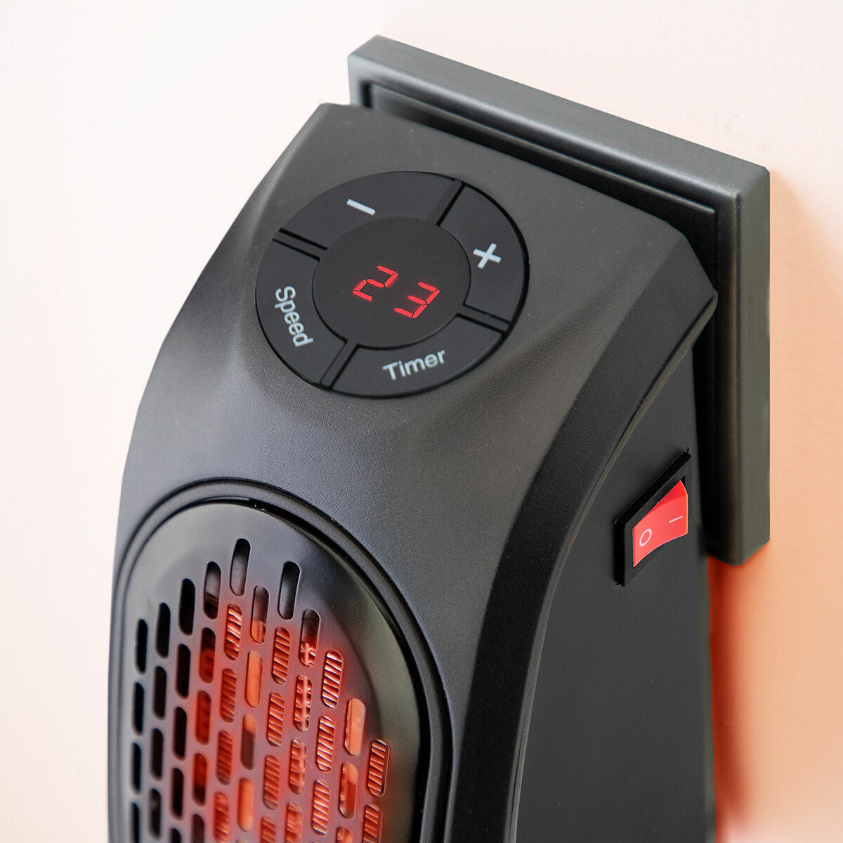 Draagbare mini-stekkerverwarmer 