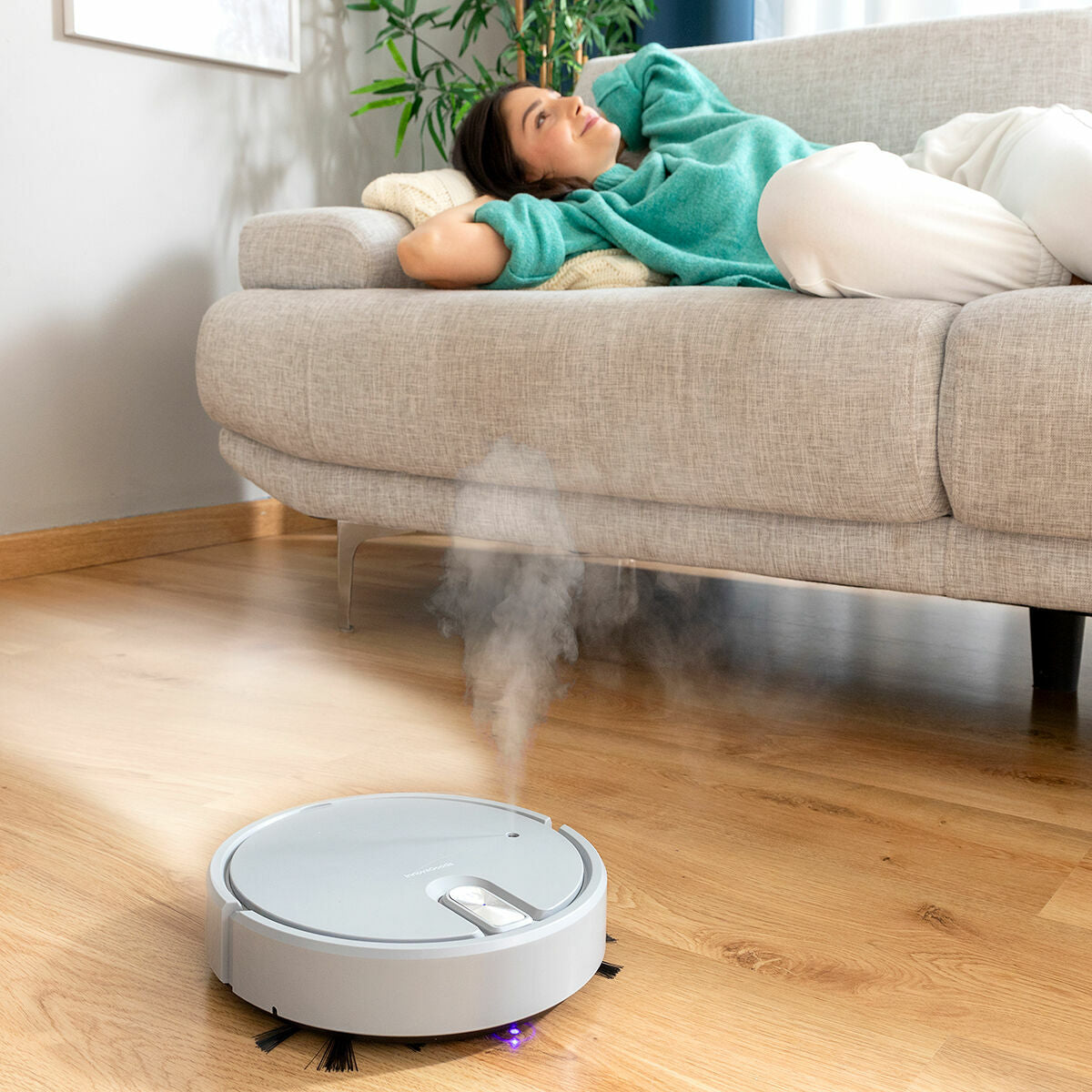 Multifunctionele 5-in-1 oplaadbare robotstofzuiger 