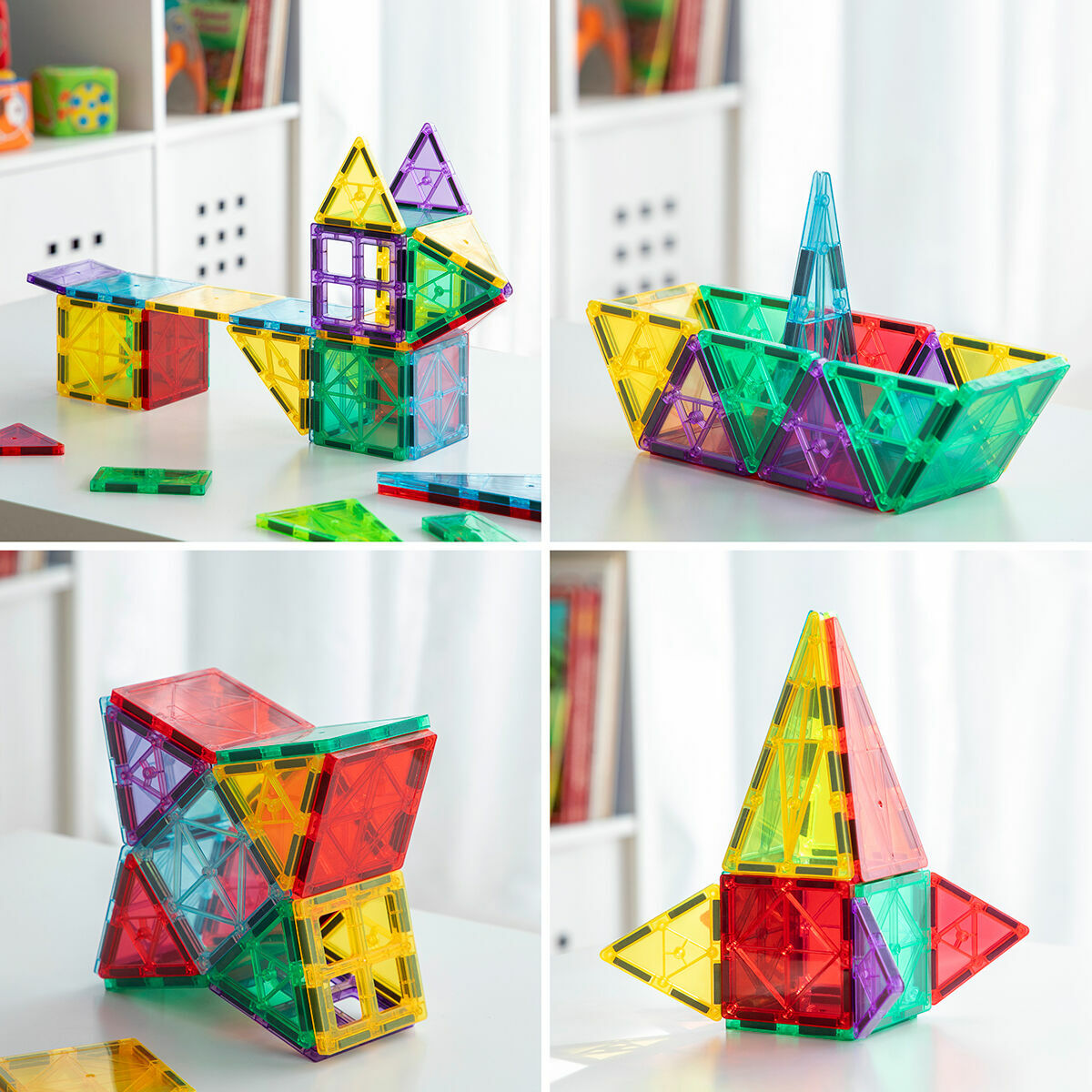 3D Magnetische Bouwstenen 57 Stukjes 