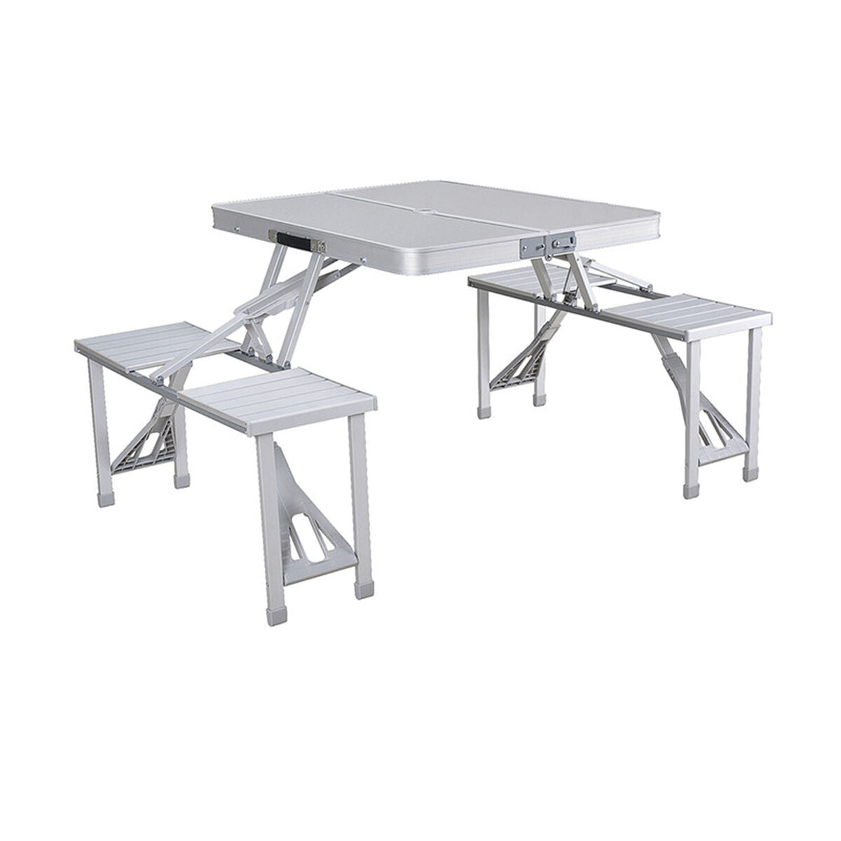 Picknicktafel Marbueno Grijs Aluminium