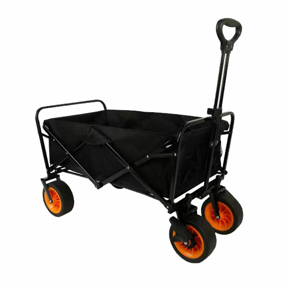 Marbueno Opvouwbare Multifunctionele Trolley Staal 200 KG Zwart