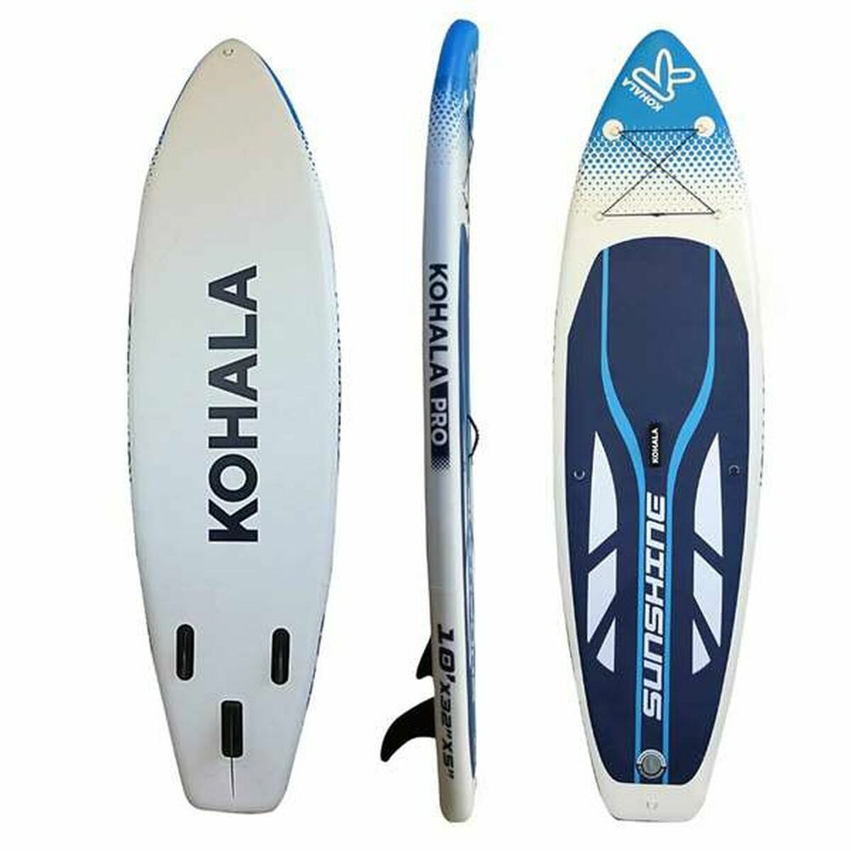 Opblaasbaar paddlesurfplank met accessoires Kohala Sunshine White