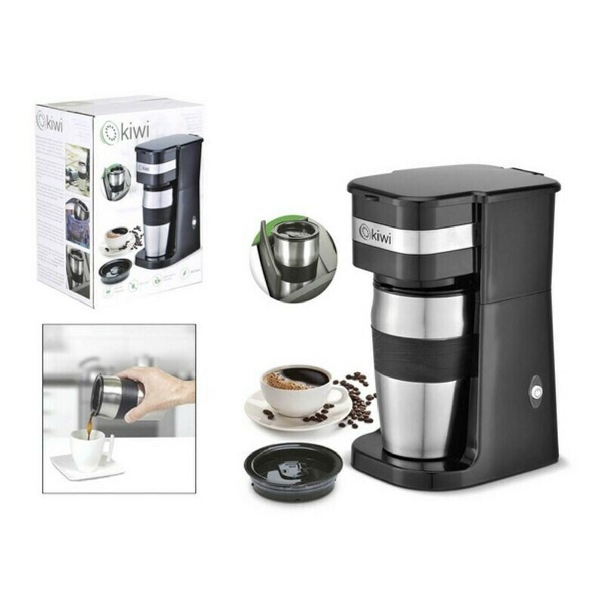 Koffiezetapparaat Kiwi 420ml