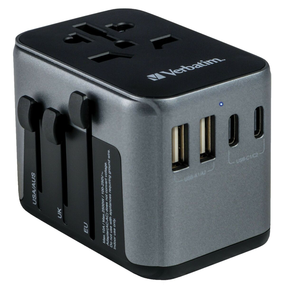 Universele reisstroomadapter Verbatim