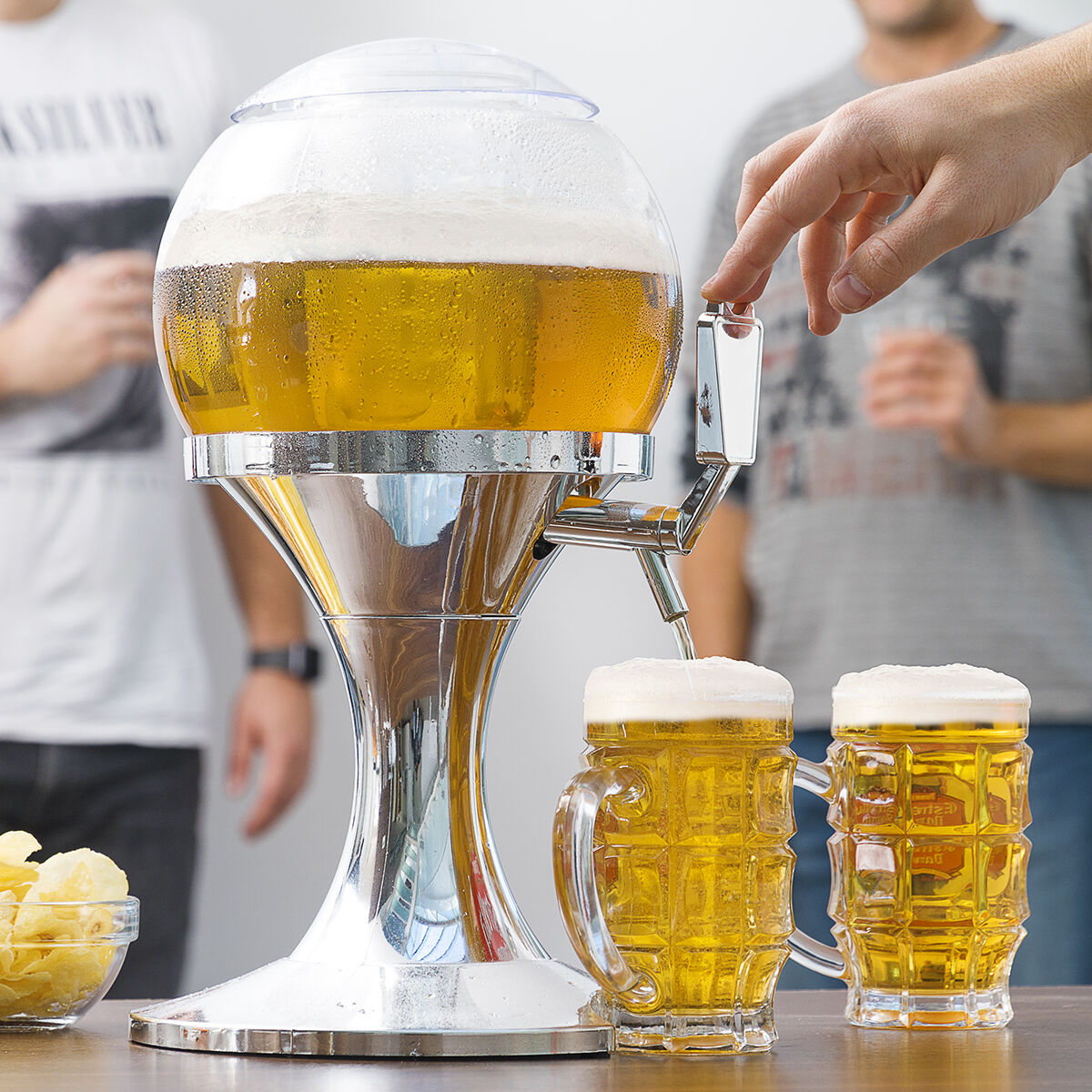 Koelende biertapbal