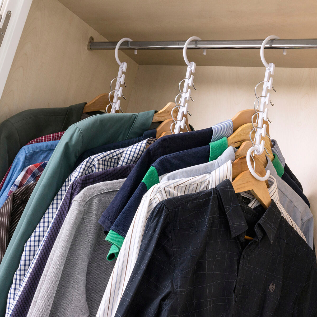 Hangerorganizer voor 40 items Plusrobe 