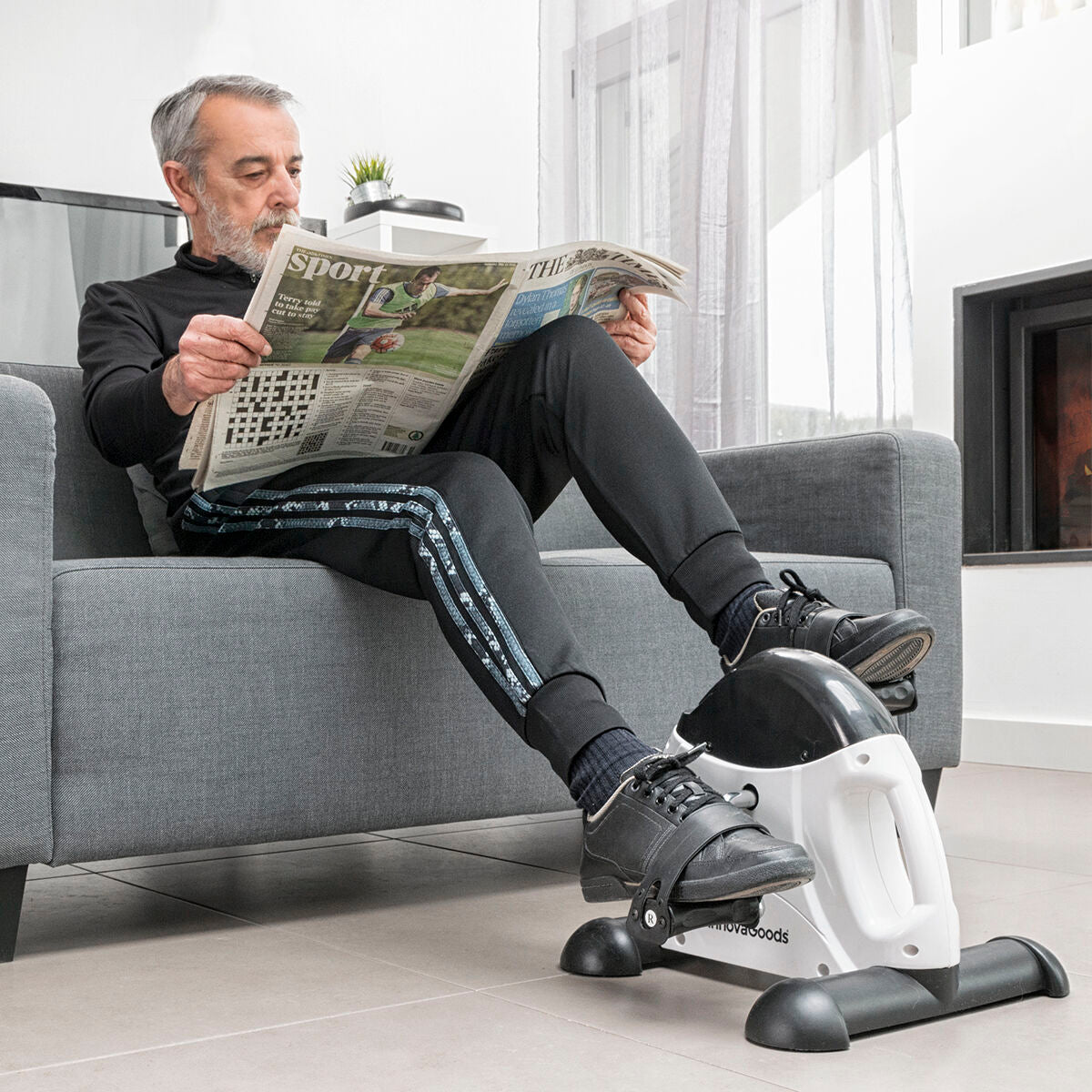 Pedaaltrainer voor armen en benen 
