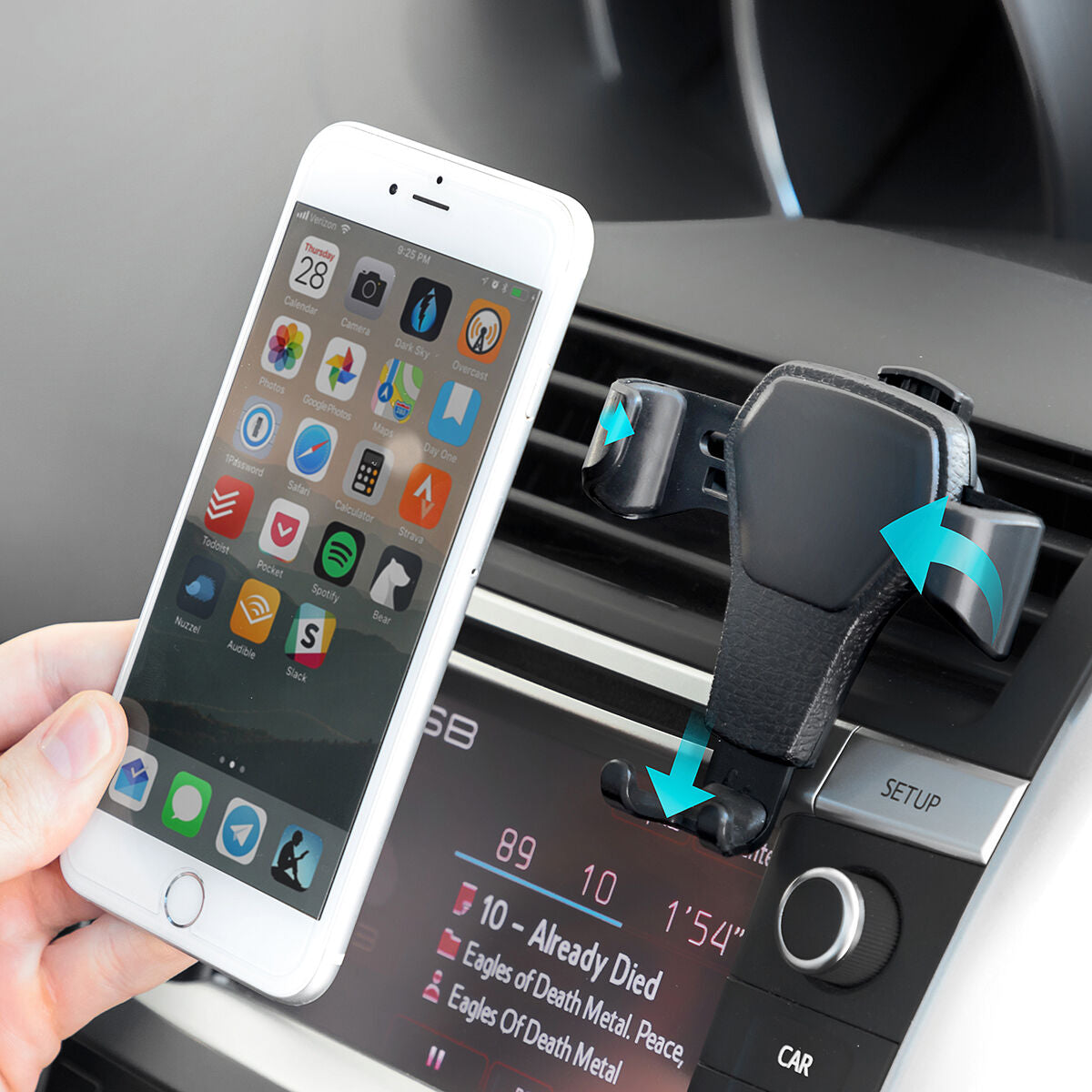 Gravity Smartphonehouder voor auto's