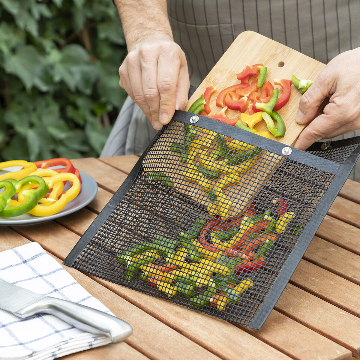 Netzakken voor Barbecue BBQNet 2P 