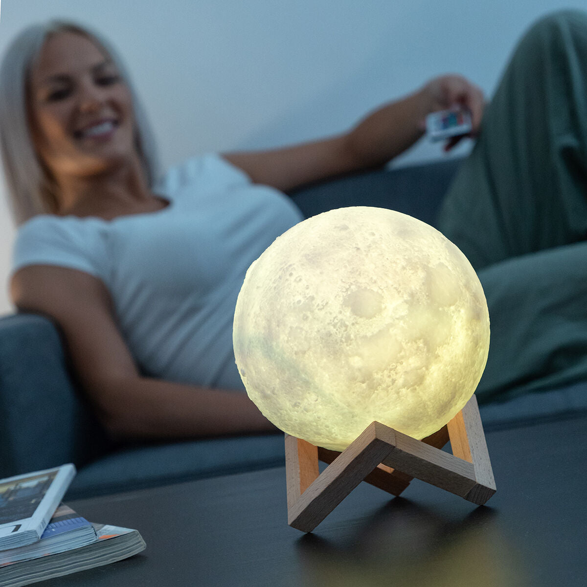 Oplaadbare LED-maanlamp