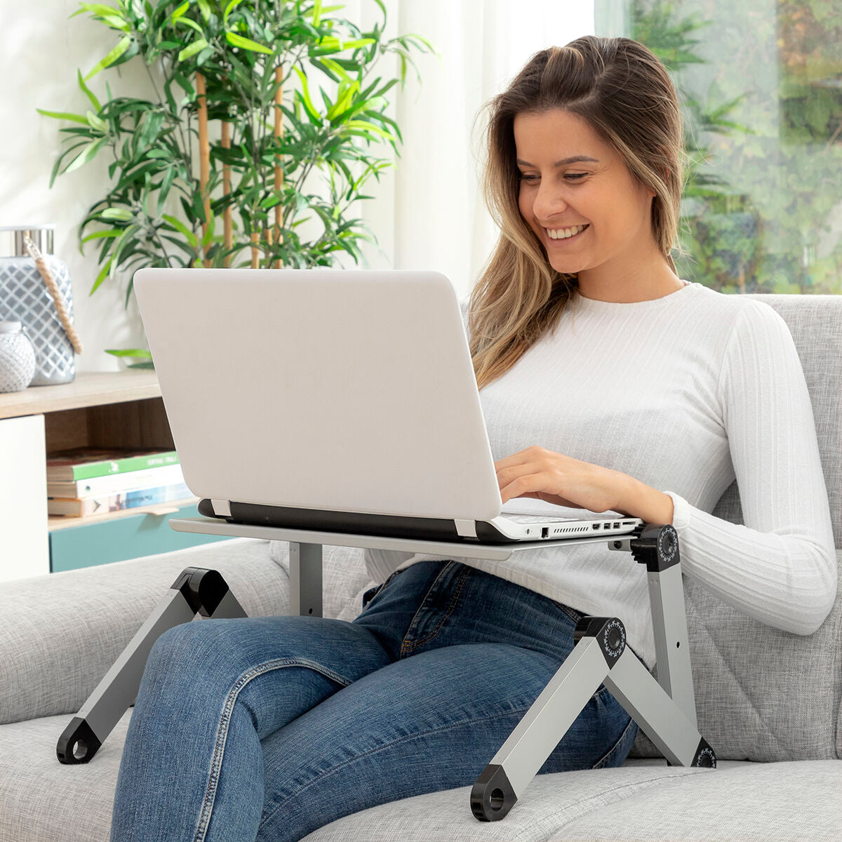 Verstelbare laptoptafel met meerdere posities