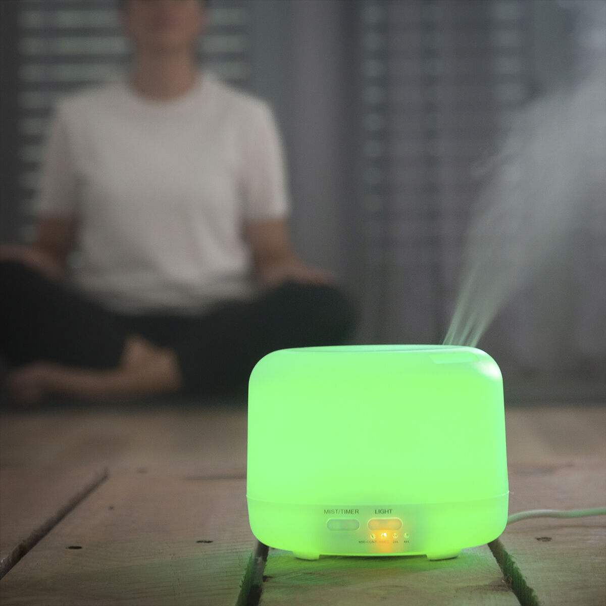 Aroma Diffuser Luchtbevochtiger met Multicolour LED