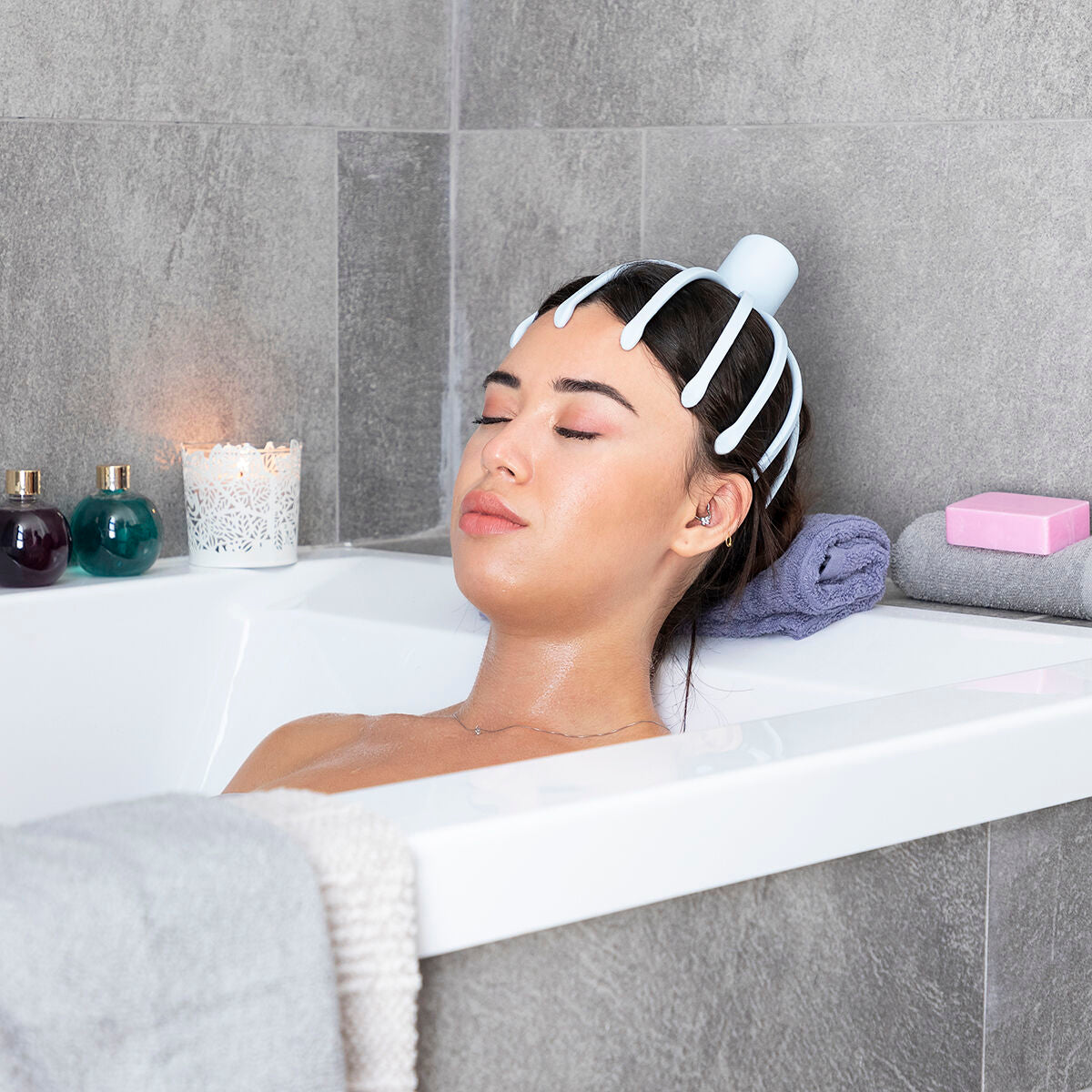 Massageapparaat met oplaadbare kop Helax 