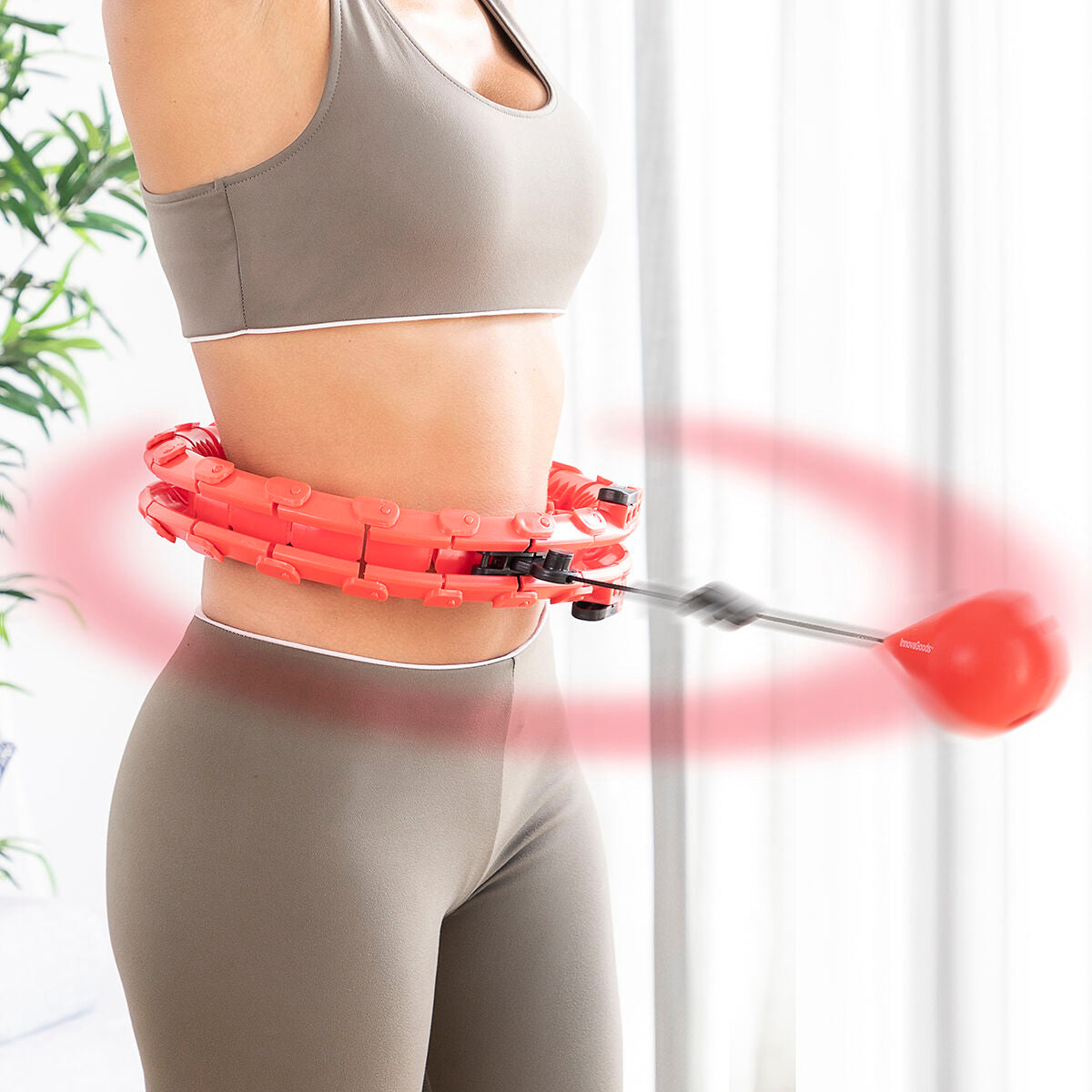 Verstelbare Smart Fitness Hoop met Gewicht