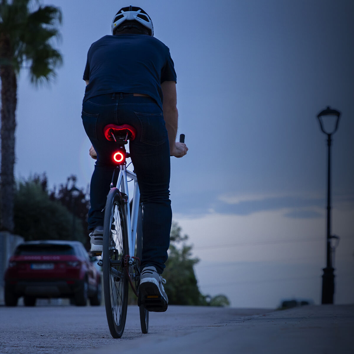 Achter LED-licht voor fiets 