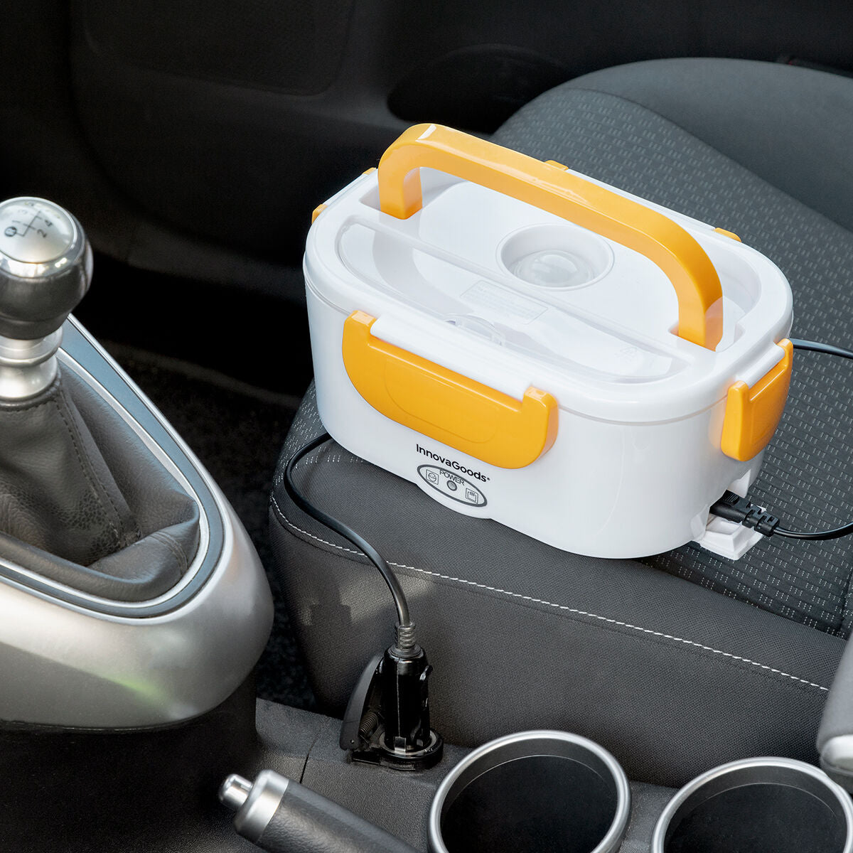 Elektrische lunchbox voor auto's 