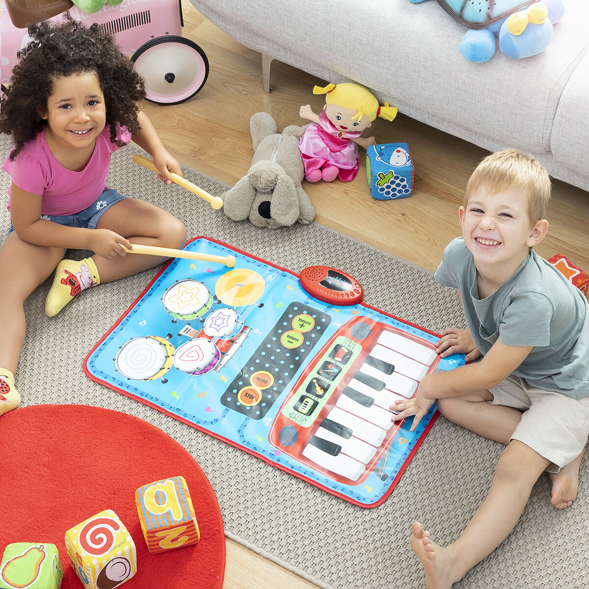 2-in-1 Muziekmat Beats'n'Tunes 