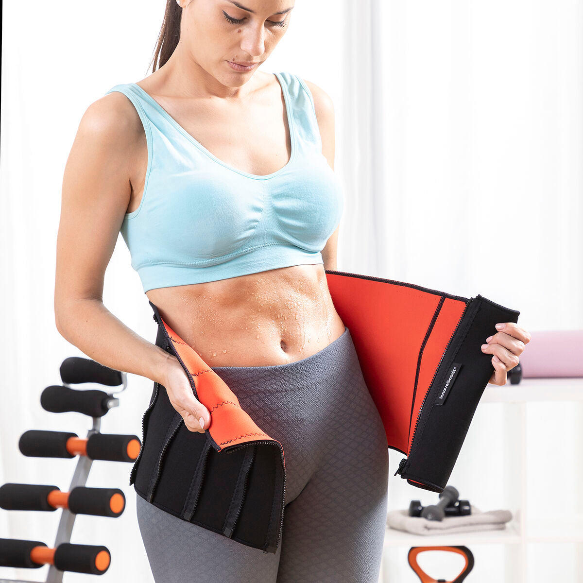 Sport afslankgordel met sauna-effect