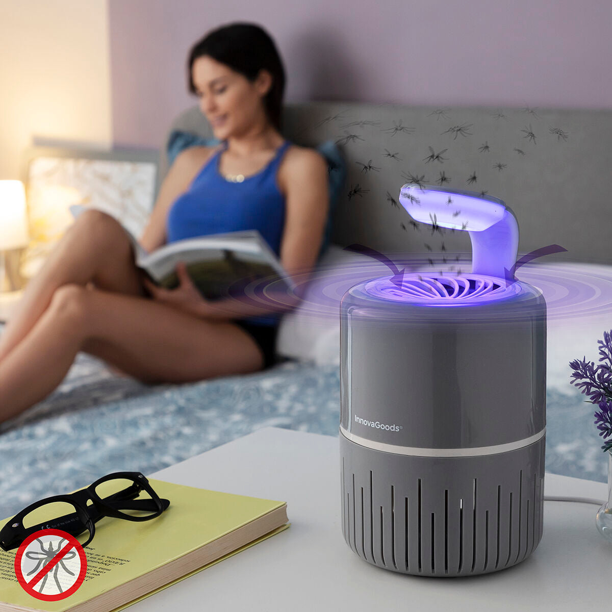 Anti-muggen zuiglamp 