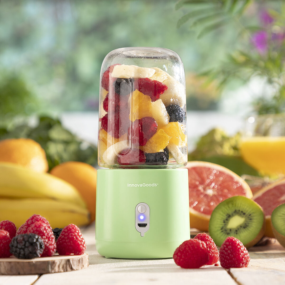 Draagbare oplaadbare bekerblender 
