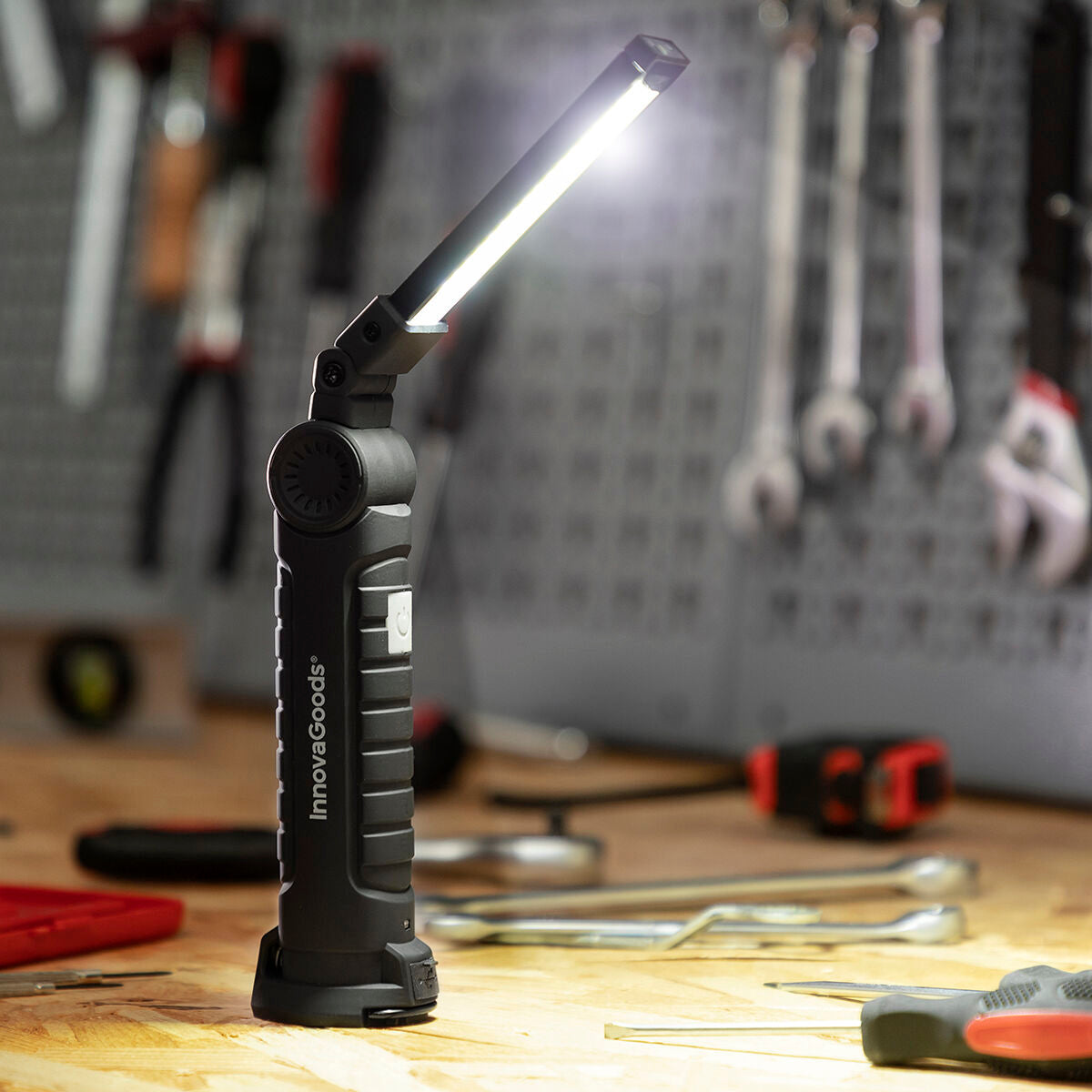 5-in-1 oplaadbare magnetische LED-zaklamp Litooler 