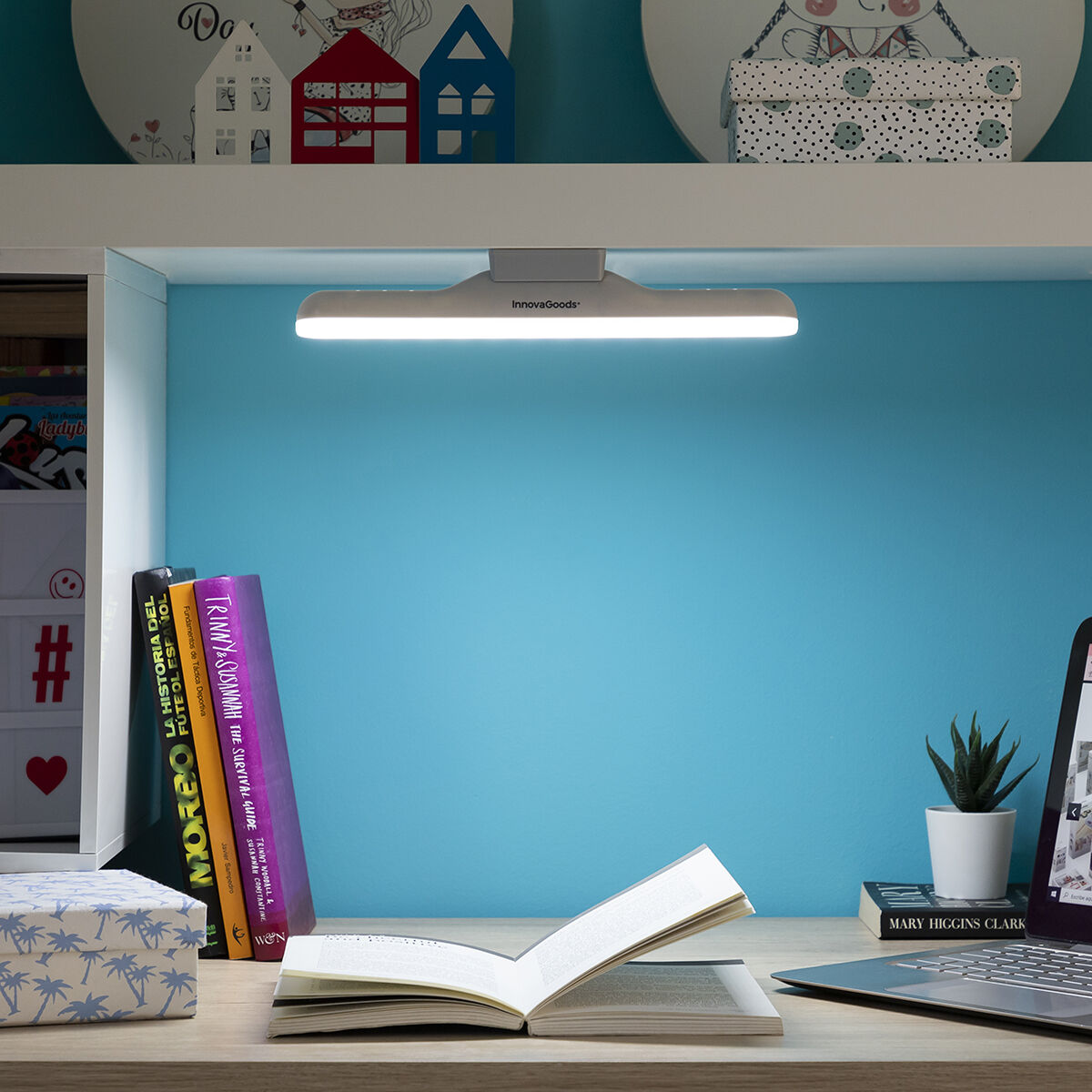 2-in-1 oplaadbare magnetische LED-lamp